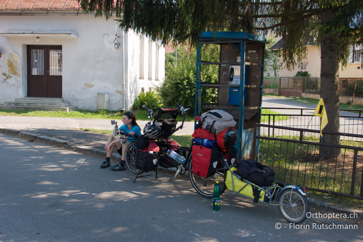 17.07.2007 Uns ist jede schattige Stelle recht. Slowakei