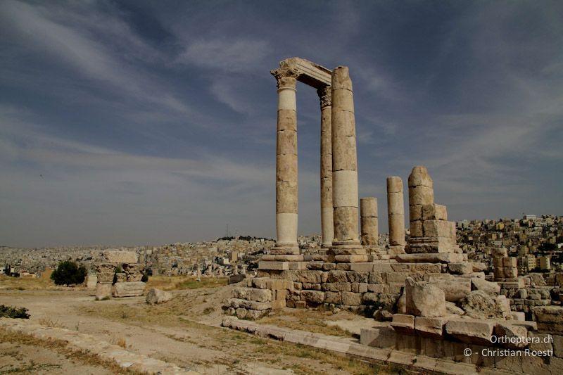 Ruinen in Amman, der Haupstadt von Jordanien