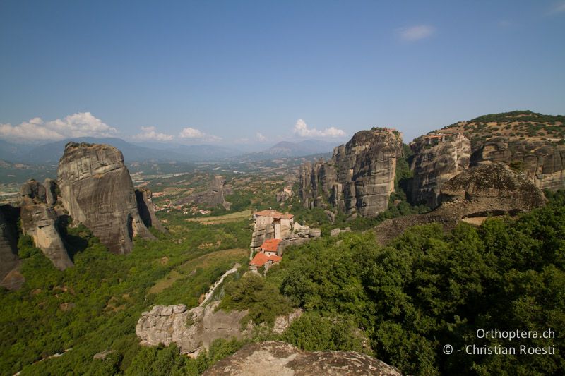 Klosterberge in Meteora - GR, Thessalien, Meteora, 13.07.2013