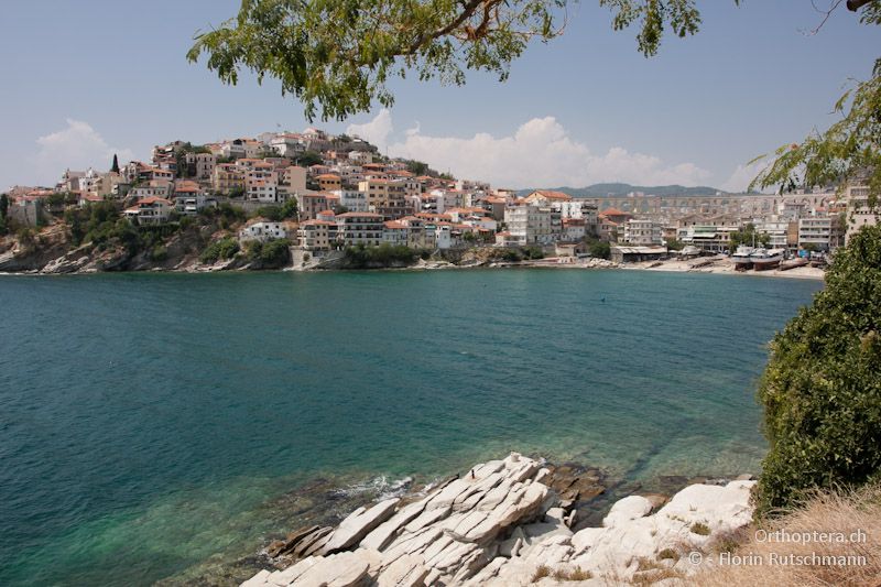 Die Altstadt von Kavala ist ein kleines Schmuckstück. Wenn es in den Gassen nur nicht so heiss wäre! Es bleibt nur die Flucht zurück in die Berge - Kavala, 26.07.2012