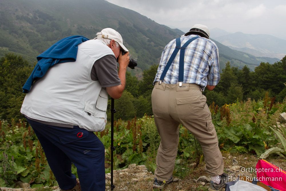 Vorsicht, da geht's runter! - GR, Westmakedonien, Mt. Varnous, 11.07.2013