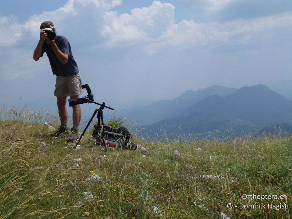 Der Aufnahmestandpunkt ist für ein gelungenes Foto nicht zu unterschätzen! - Mt. Tomaros, 13.07.2011